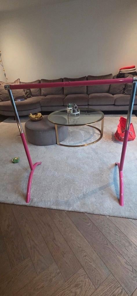 In hoogte verstelbare ballet barre - Gebruikssporen, Ophalen of Verzenden, Gebruikt, Overige typen