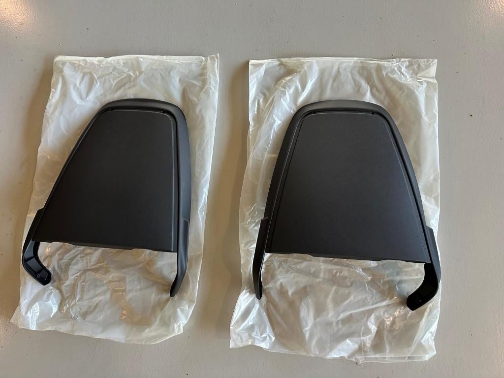 71-74 Mopar A/E-Body Black Bucket Seat Back Panels, Auto-onderdelen, -, -, Nieuw, Ophalen of Verzenden