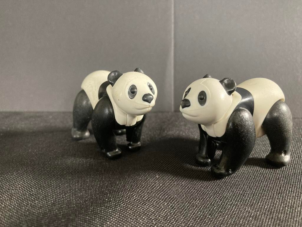 Playmobil grote panda beren., Ophalen of Verzenden, Zo goed als nieuw