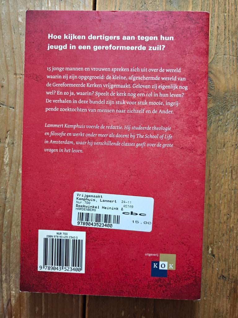 Vrijgemaakt?, Ophalen of Verzenden