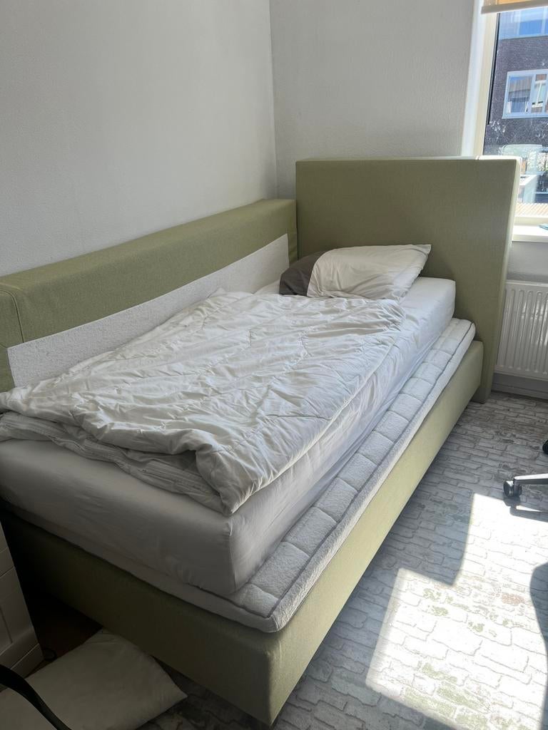 Bed (1 persoons) GRATIS, Huis en Inrichting, Slaapkamer | Bedden, Ophalen, Eenpersoons, 200 cm, Metaal