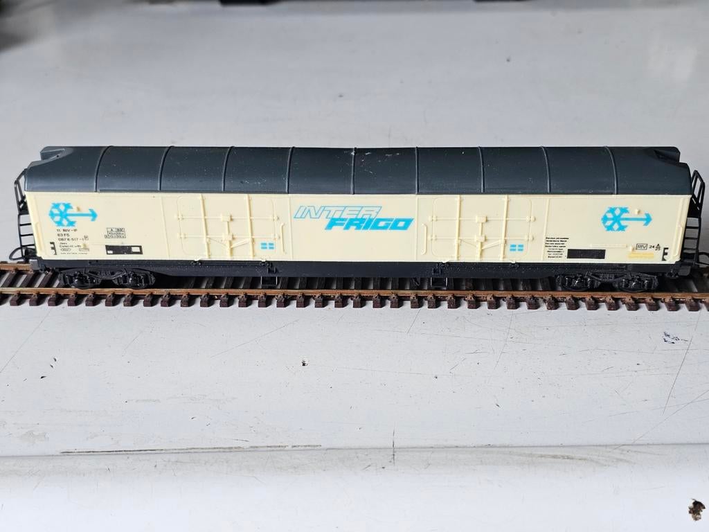 Modeltrein Ho lima koelwagen,  wagon, Ophalen of Verzenden, Gelijkstroom, Wagon, Lima