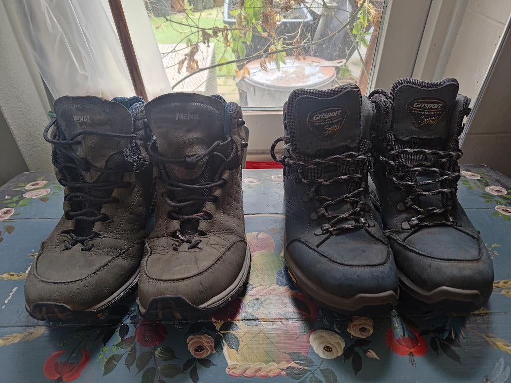 Meindl en Grisport wandelschoenen, Ophalen, Zo goed als nieuw, Schoenen