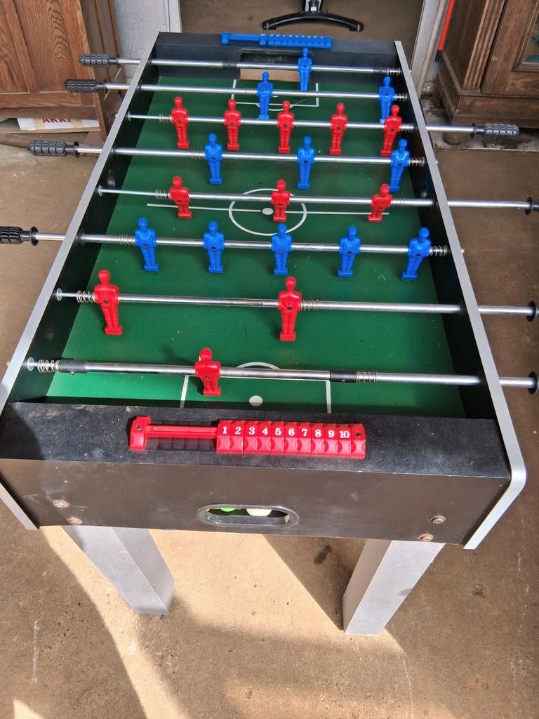 Voetbaltafel, Ophalen, Nieuw