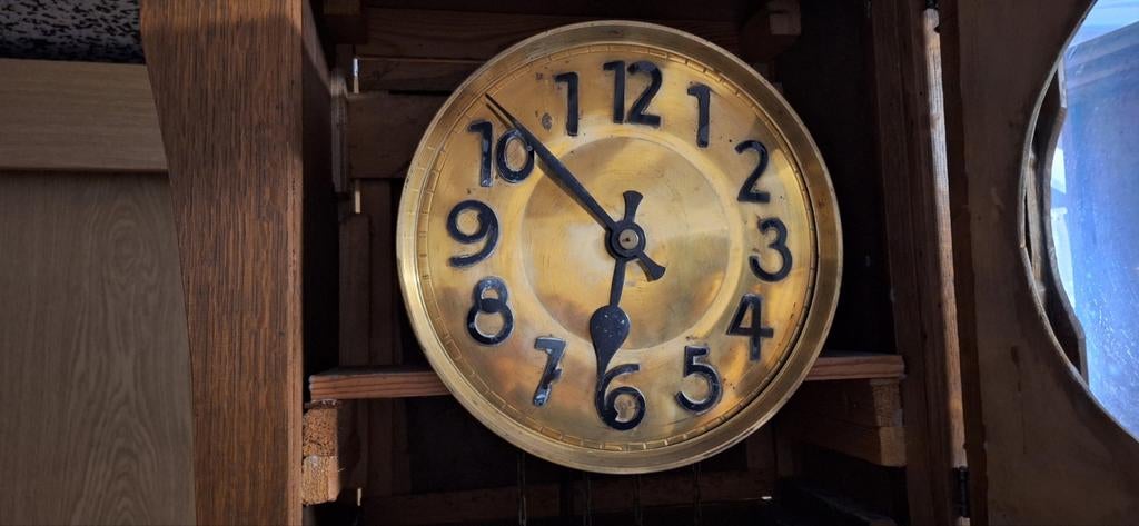 Antieke staande klok, Antiek en Kunst, Ophalen