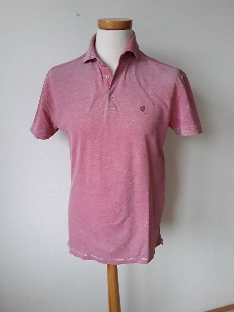 Heren polo Profuomo mt L koraal, Maat 52/54 (L), Overige kleuren, Ophalen of Verzenden, Profuomo