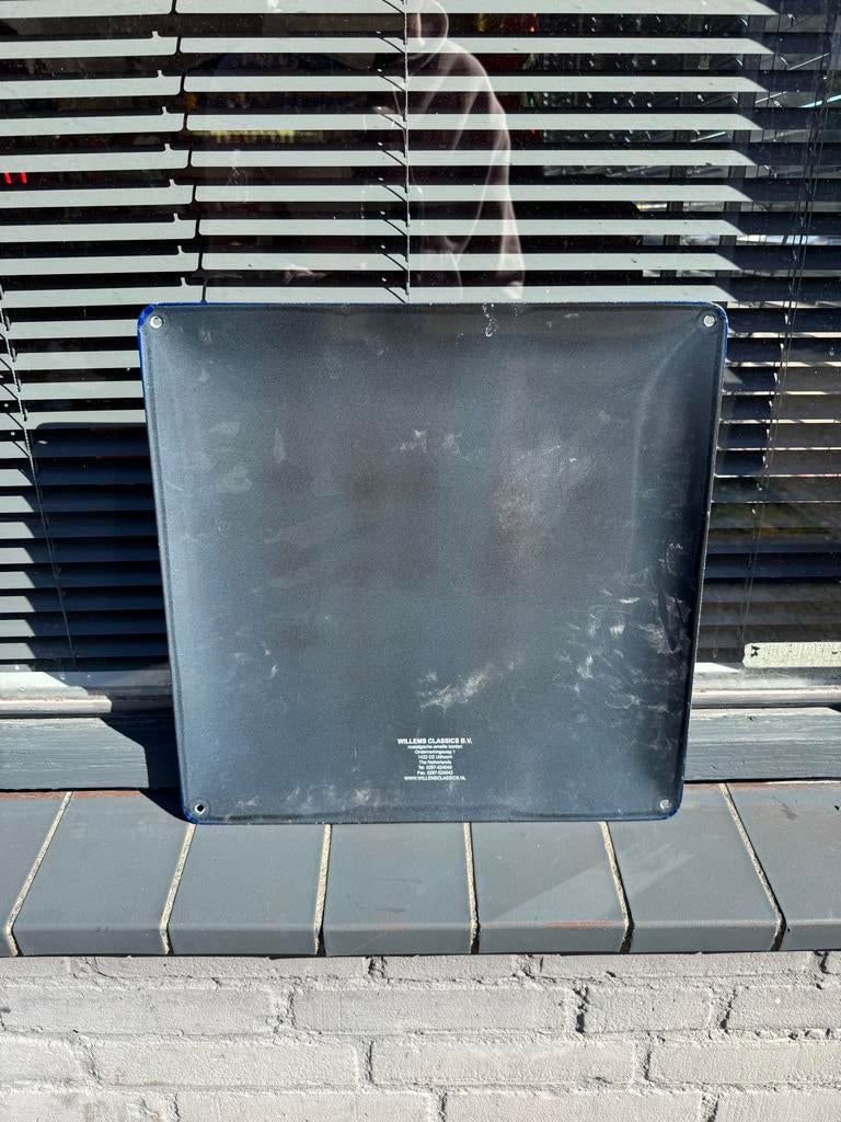 Vintage NAK Geautoriseerd Center Emaille Bord, Ophalen