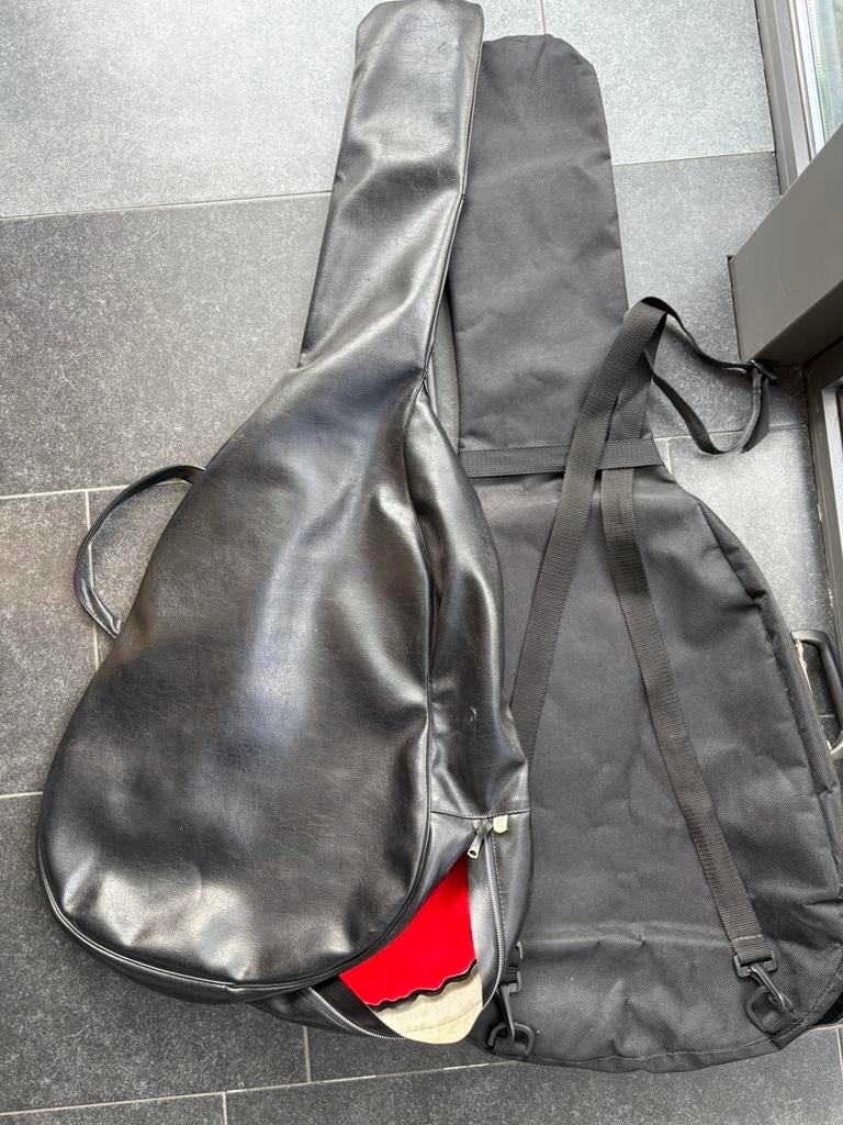 Gitaartas, gitaaretui, gig-bag, Muziek en Instrumenten, Behuizingen en Koffers, Ophalen, Gebruikt
