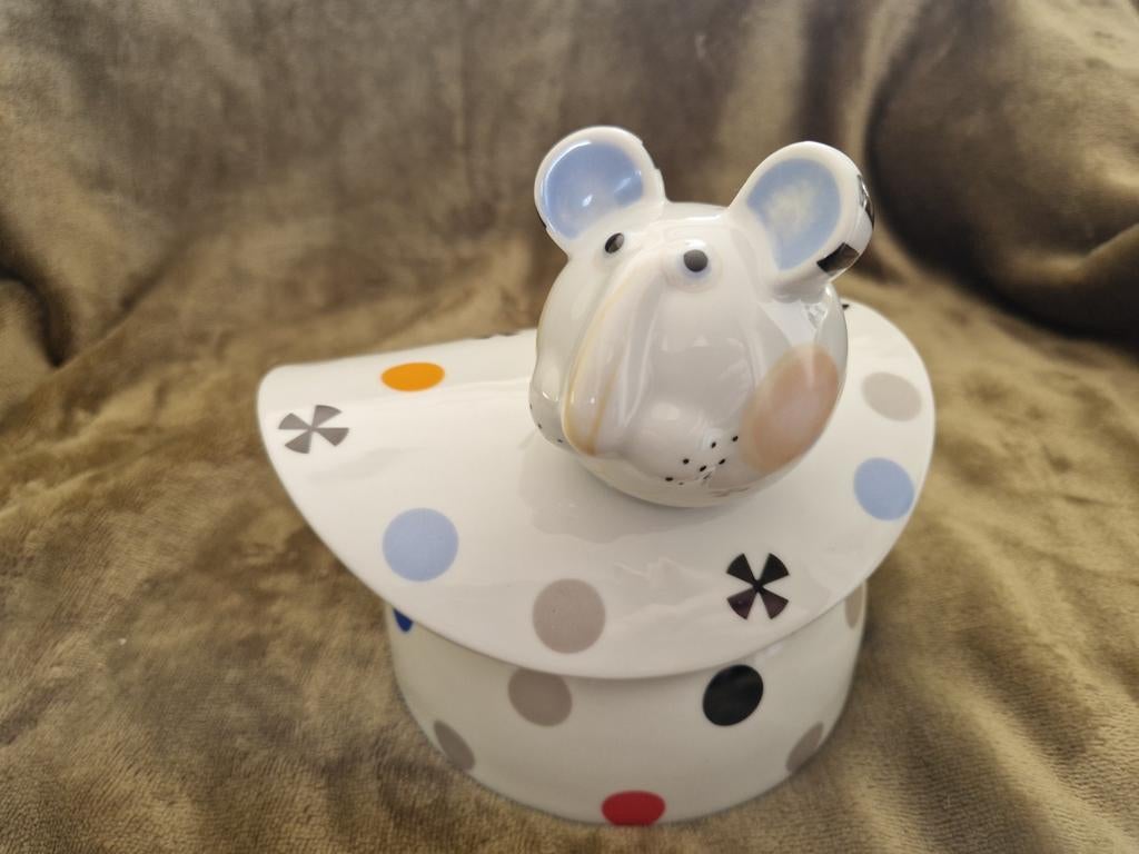 Villeroy & Boch Bonbonnière Muis - Mooie Staat, Ophalen of Verzenden