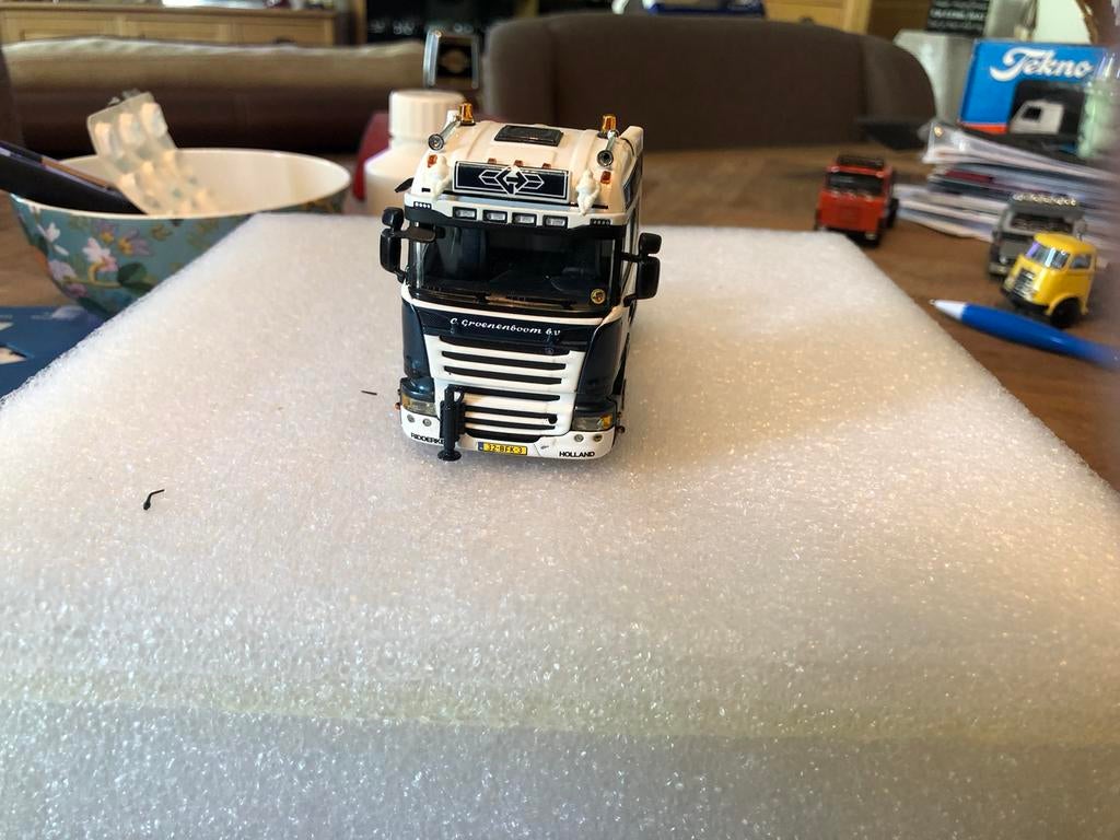 SCANIA TREKKER 4x2  V8 van GROENEBOOM, Ophalen of Verzenden, Bus of Vrachtwagen, Wsi