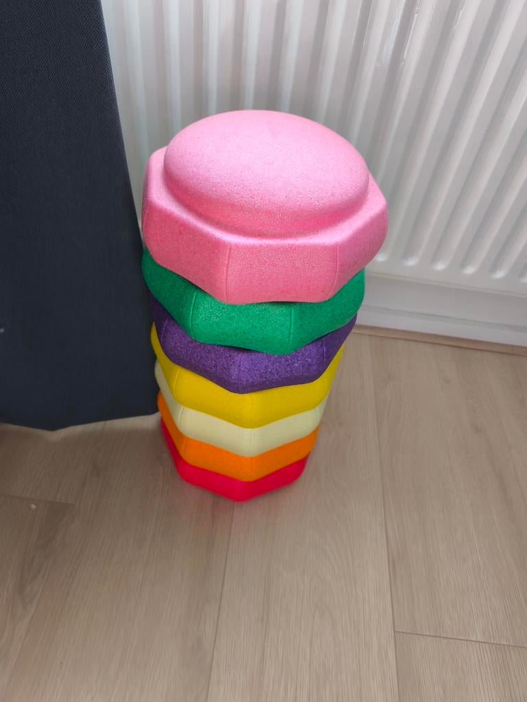 Stapelstenen 7 stuks zgan steppingstones, Kinderen en Baby's, Ophalen, Zo goed als nieuw, Jongen of Meisje