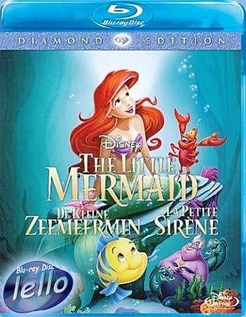 Blu-ray Disney's The Little Mermaid (Kleine Zeemeermin) NL, Ophalen of Verzenden, Nieuw in verpakking, Tekenfilms en Animatie