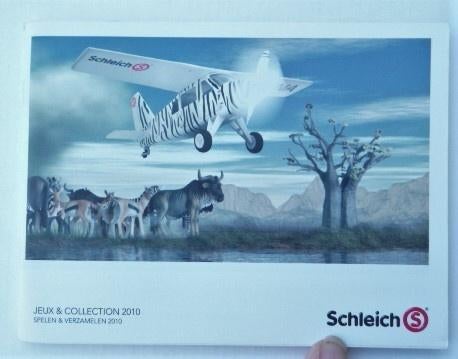 Schleich catalogus met smurfen, dieren , dinosaurussen 2010, Verzenden, Nieuw, Schleich, Catalogus