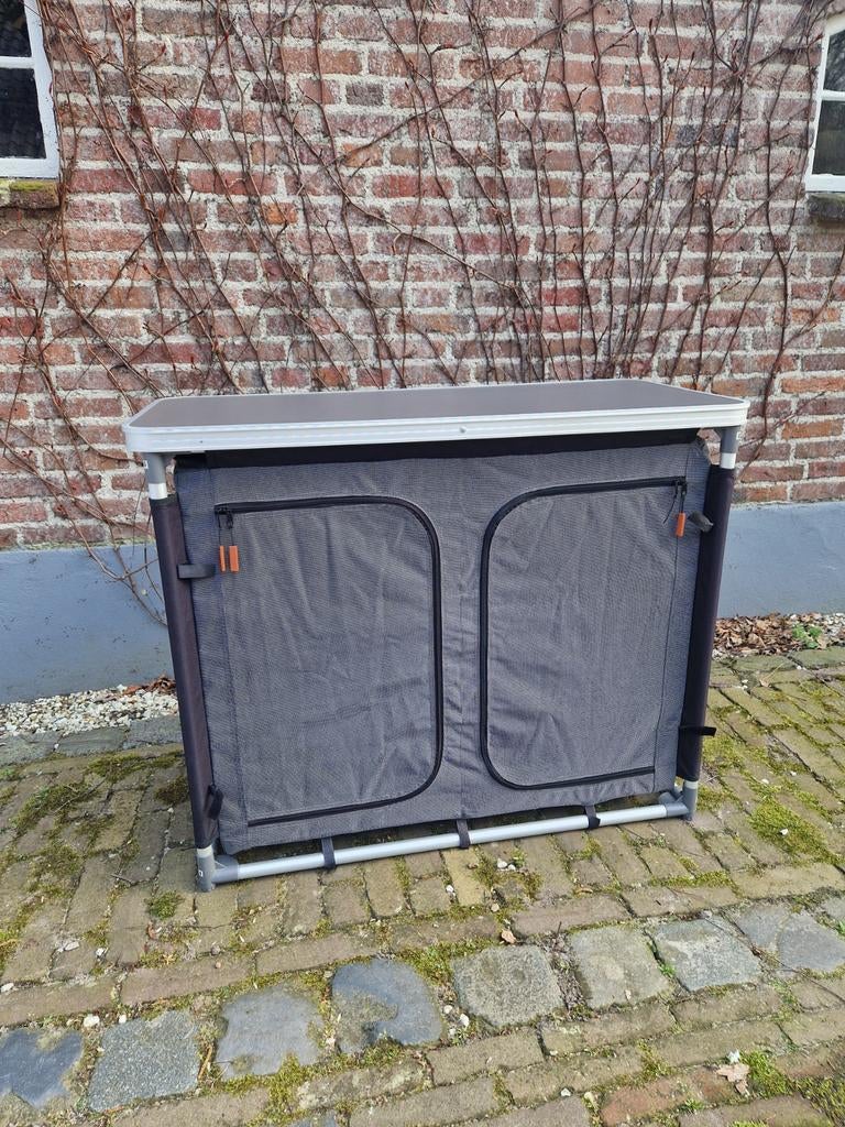 Obelink Avigon camping kast grey, Ophalen, Zo goed als nieuw, Campingkast