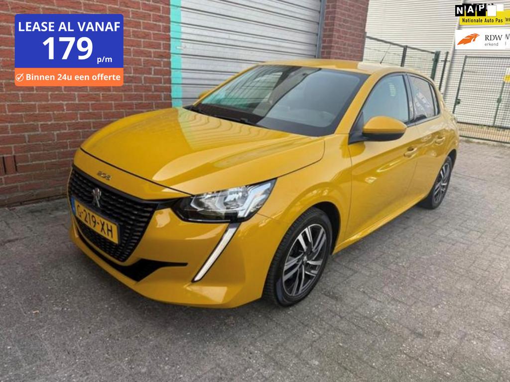 Peugeot 208 1.5 BlueHDi Blue Lease Allure NAV.+ Clima Bj:202, Auto's, Peugeot, Voorwielaandrijving, Gebruikt, Euro 6, 31 km/l