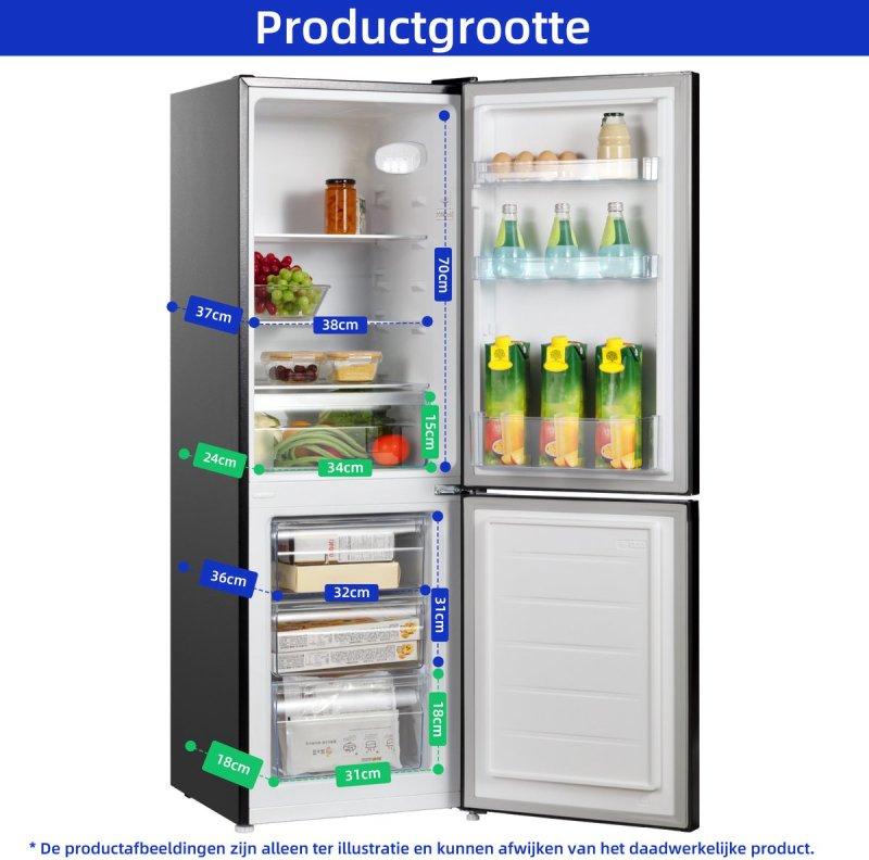 CHiQ koelkast CBM157LC - 157 Liter - Vrijstaand, 150 tot 200 liter, Fabrieksweg 9 5683 PN Best, Info@witgoedservicecc.nl, Met aparte vriezer
