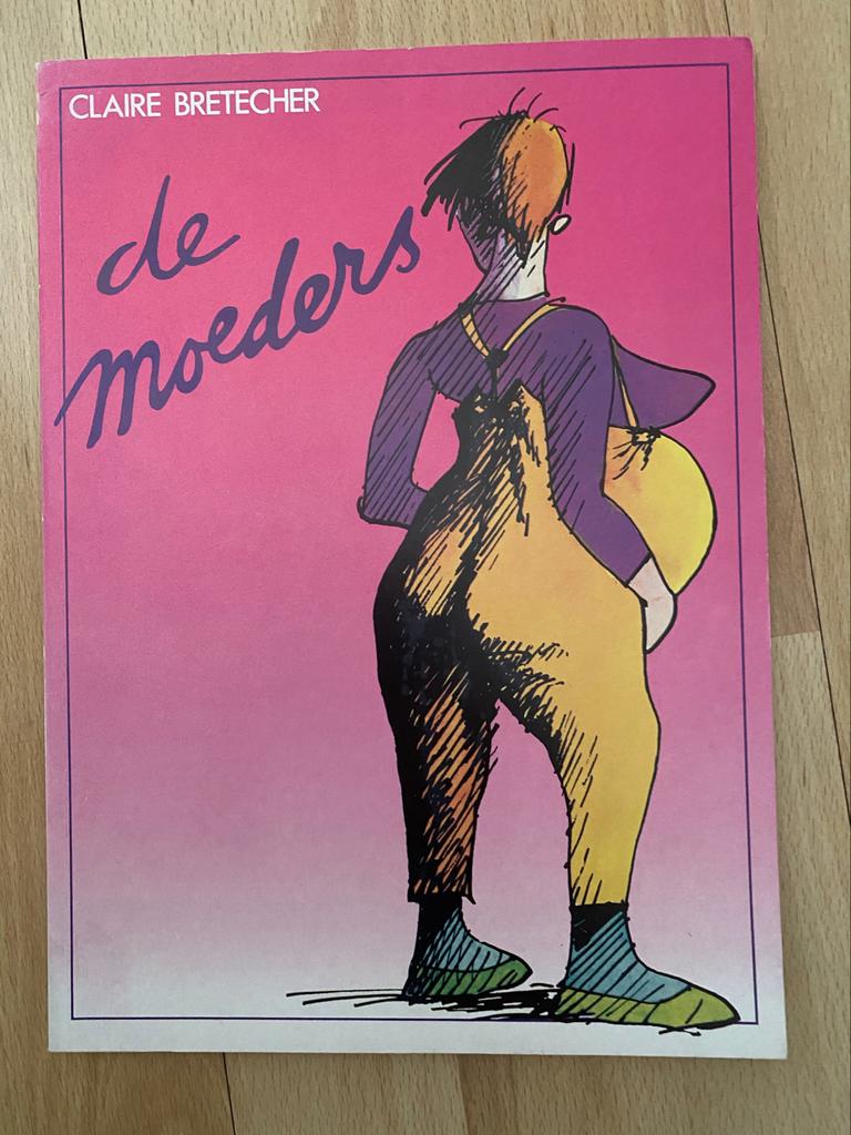 Claire Bretécher - De Moeders (Stripboek), Eén stripboek, Ophalen of Verzenden, Gelezen