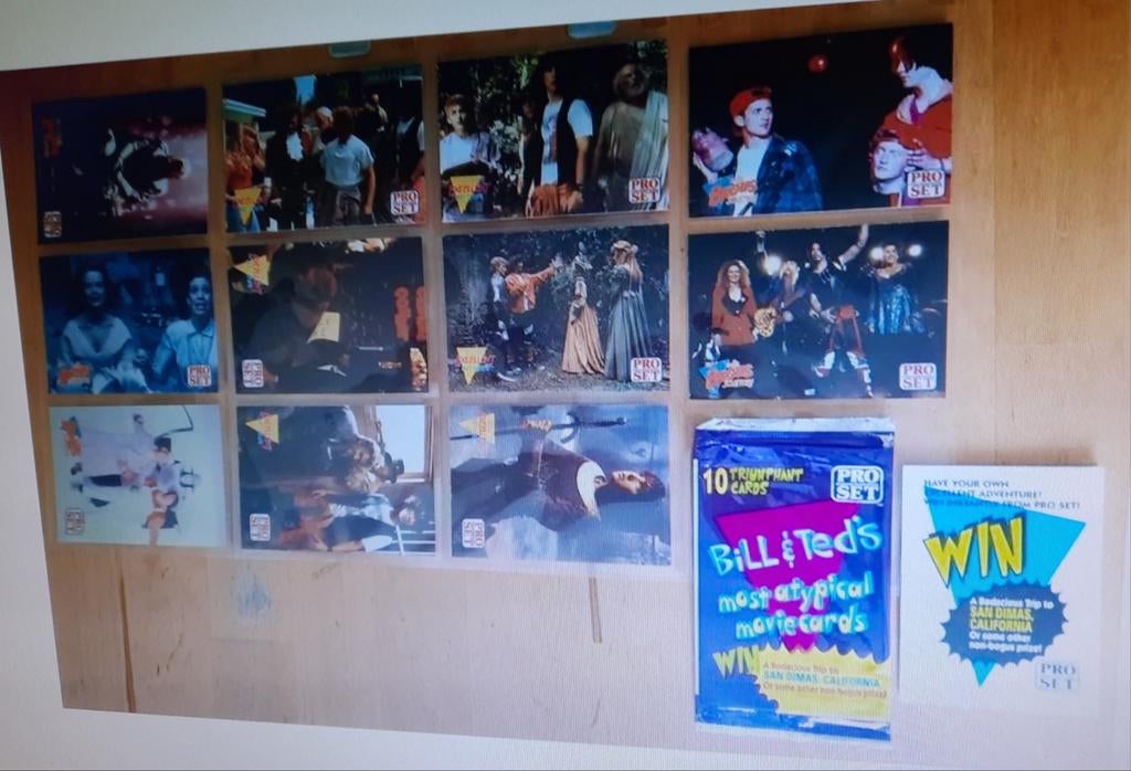 Bill & Ted's Excellent Adventure trading cards van Pro Set, Ophalen of Verzenden, Zo goed als nieuw