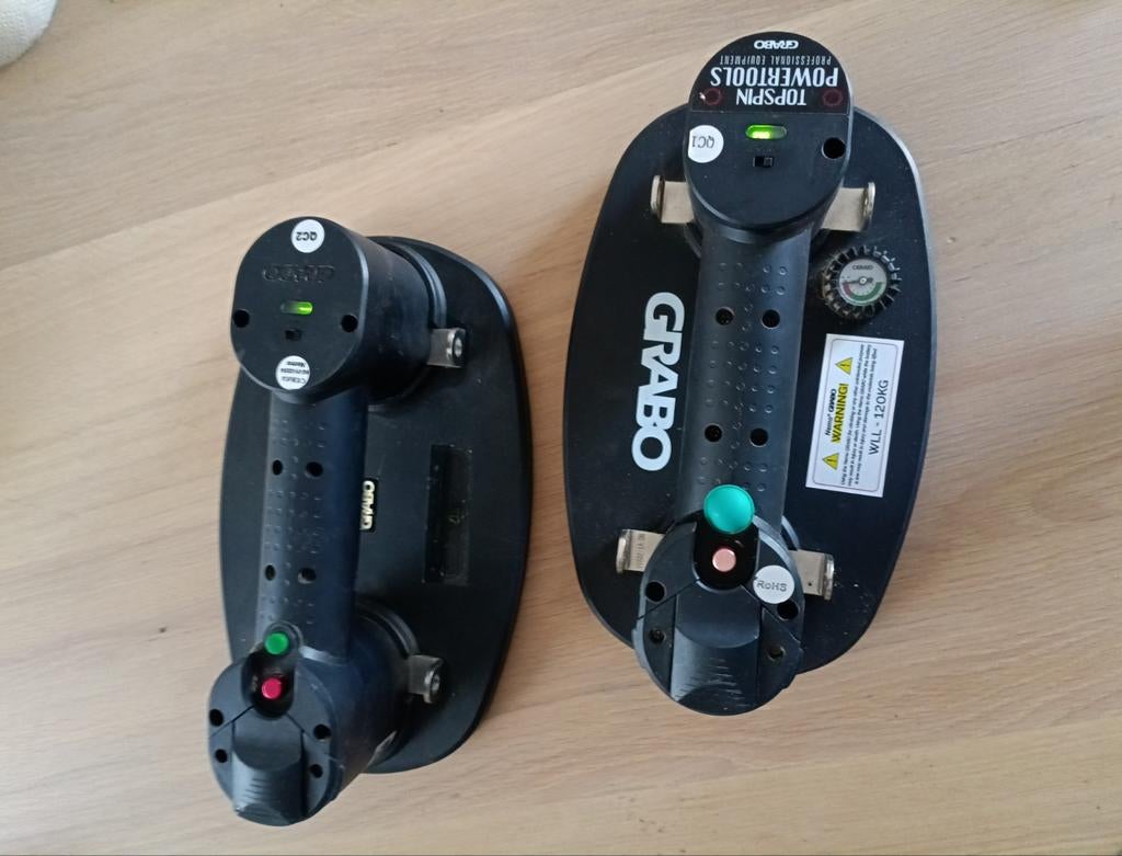 Grabo vacuüm zuiger (2 stuks) met 3 accus', Ophalen of Verzenden