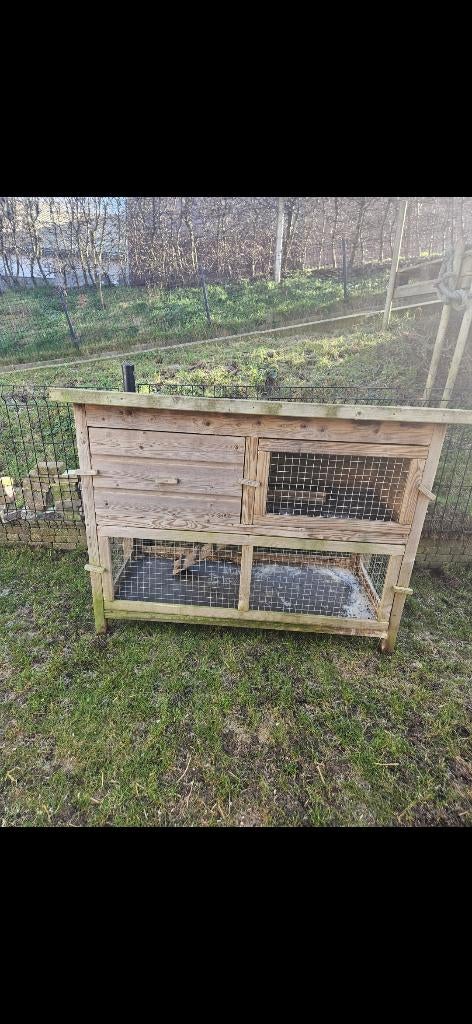 Konijnenhok, Ophalen, 90 cm of meer, Konijn, Hok