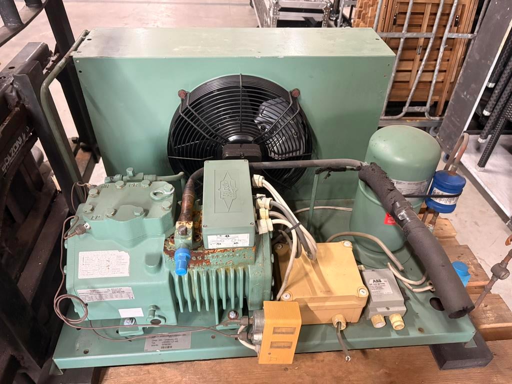 Gereviseerde Bitzer koelmotor voor koelcel, Ophalen