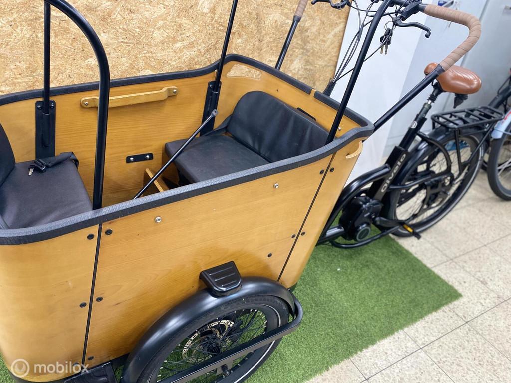 QIVELO ANANDA CURVE 2023 3 WIELER ELEKTRISCHE BAKFIETS, Fietsen en Brommers, Fietsen | Bakfietsen, QIVELO, QIVELO, QIVELO, Overige merken