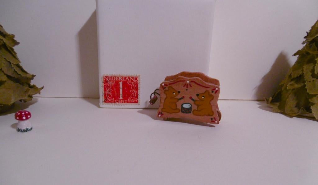 oud houten draaiorgel poppenhuis speelgoed winkel pop popje, Verzamelen, Poppenhuizen en Toebehoren, Verzenden, Poppenhuis