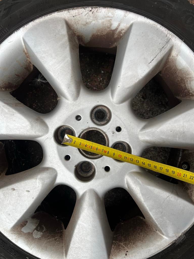 Mini Cooper band met velg - Continental EcoContact 6, Ophalen, Gebruikt