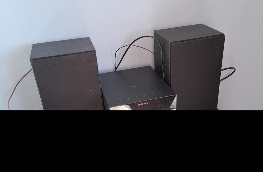 Sony Compact Disc Receiver HCD-SBT20B met speakers, Ophalen of Verzenden, Cd-speler, Sony