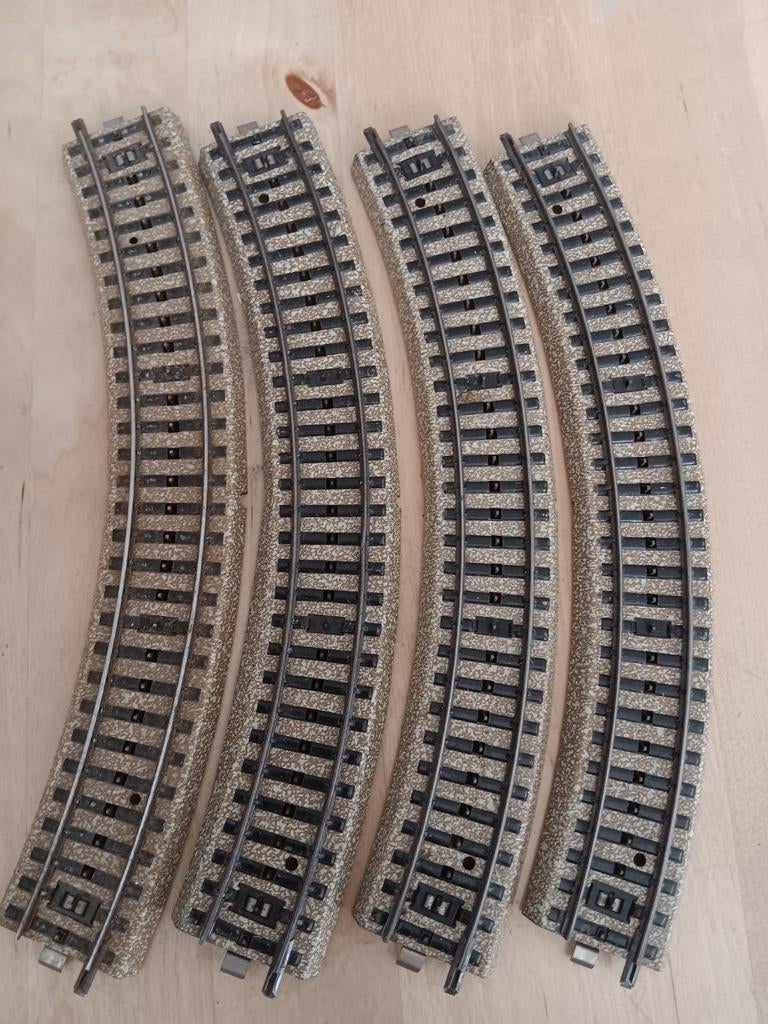 Marklin 5120 industriebochten, Wisselstroom, Gebruikt, Rails, Ophalen of Verzenden