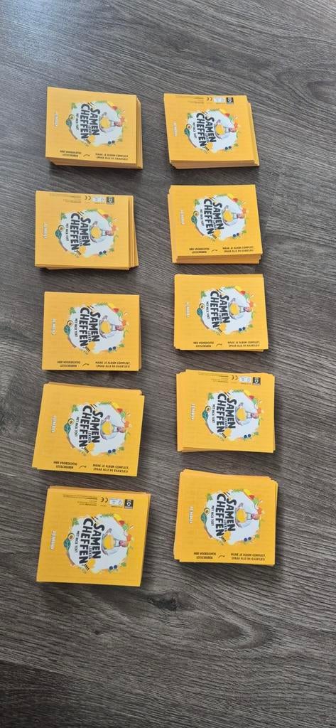 Jumbo Samen Lekker Cheffen met Nick Toet verzamelspullen, Ophalen