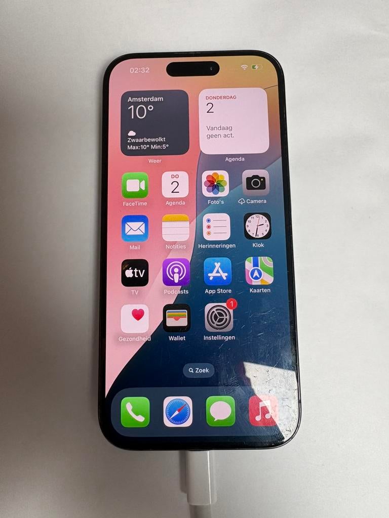 IPhone 15 Pro achterkant kapot, Ophalen of Verzenden, Zo goed als nieuw