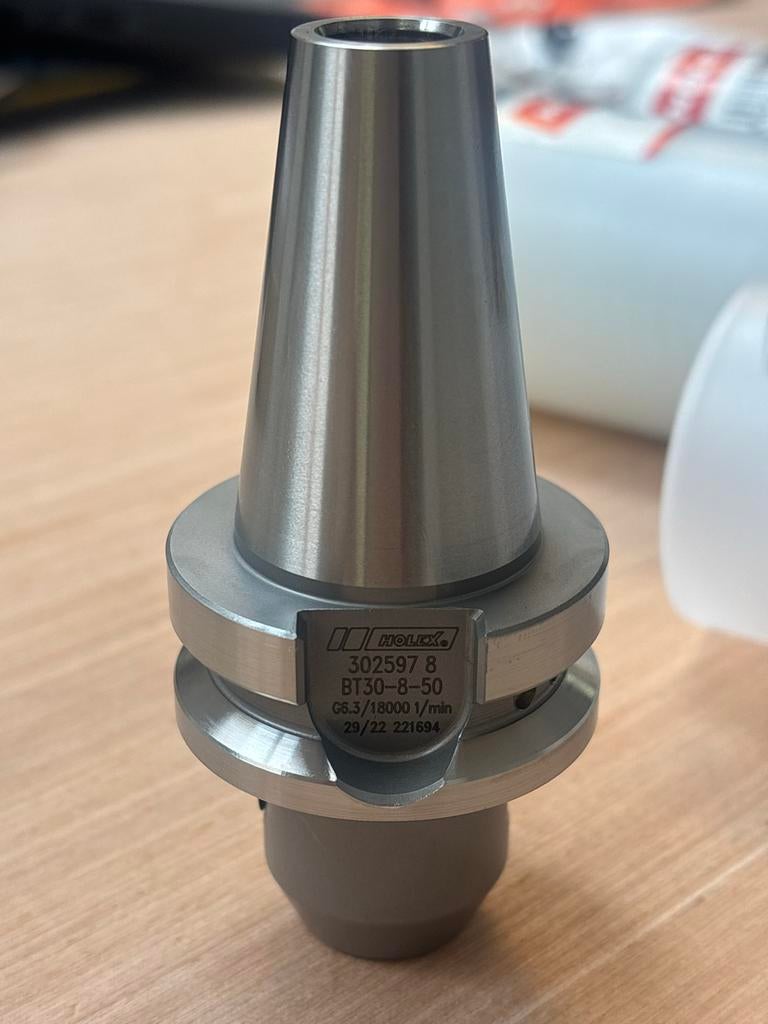 BT30-8mm End Mill houder weldon holex, Ophalen of Verzenden, Gebruikt, Elektrisch, Overige soorten