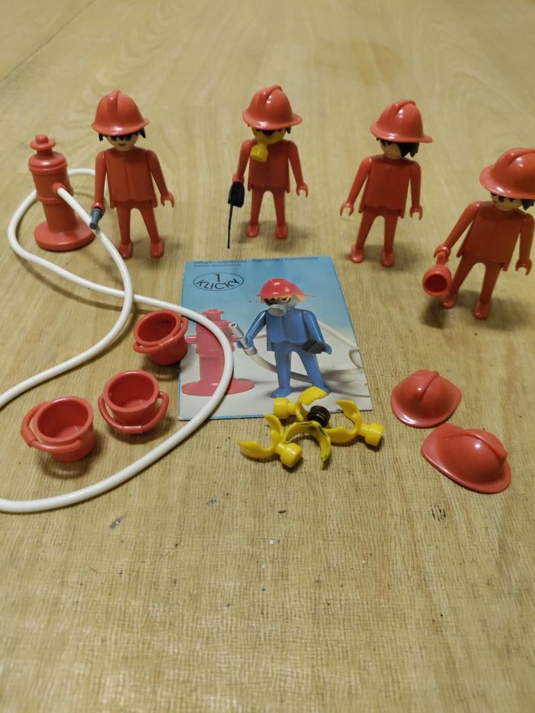 Playmobil Brandweer Set met Figuren en Accessoires, Ophalen of Verzenden, Gebruikt, Jongen of Meisje