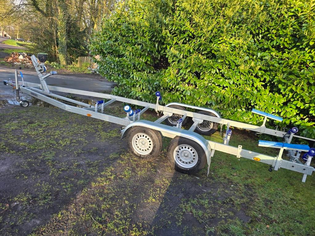 Marlin TAB 2700kg Dubbelasser 2023 Boottrailer 7.5m, Watersport en Boten, Boottrailers, Ophalen, 1500 tot 3000 kg, Overige typen