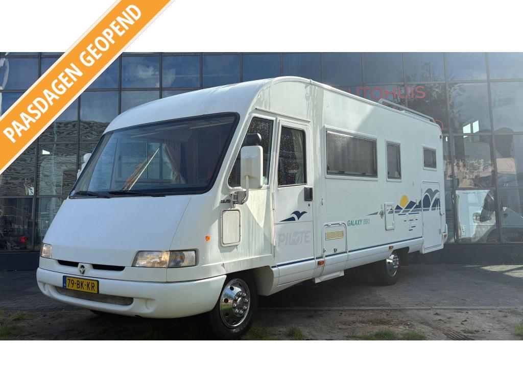 Pilote Galaxy 880 2.8JTD 130PK Hefbed,Airco,L-zit, Integraal, Startonderbreker, Luifel, Fiat