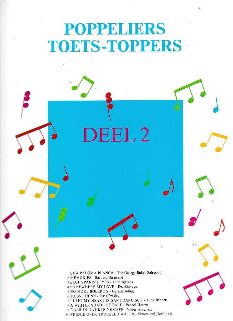 Popeliers Toets - Toppers deel 2 ( 236 ), Gebruikt, Verzenden, Klassiek, Artiest of Componist
