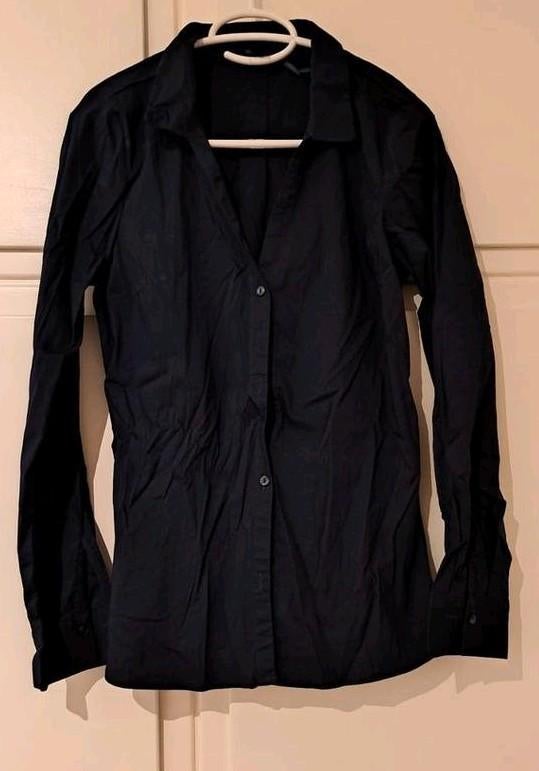 Zwarte blouse, Ophalen of Verzenden, Zo goed als nieuw, Maat 36 (S), Zwart