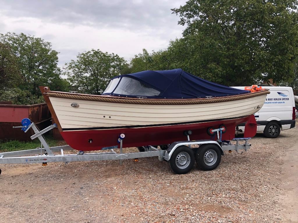 sloep moonday 6.4, Watersport en Boten, Ophalen, 10 tot 30 pk, Binnenboordmotor, Diesel