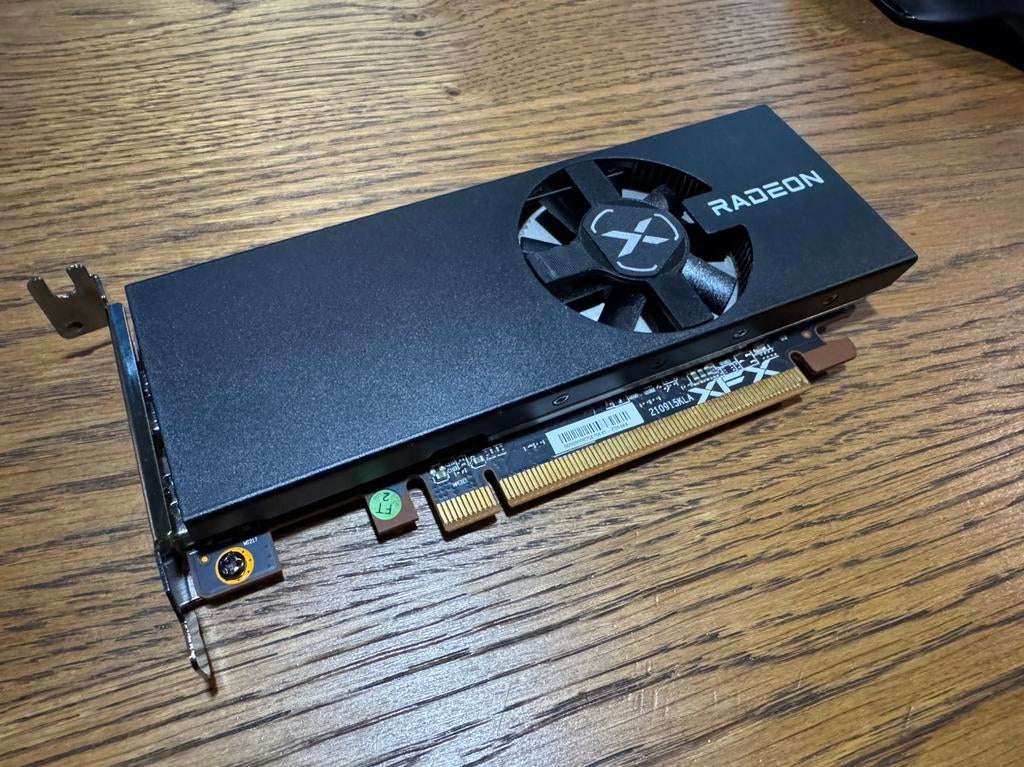 XFX Radeon RX 6400 Low Profile LP, Computers en Software, GDDR6, PCI-Express 4, Ophalen of Verzenden, Zo goed als nieuw