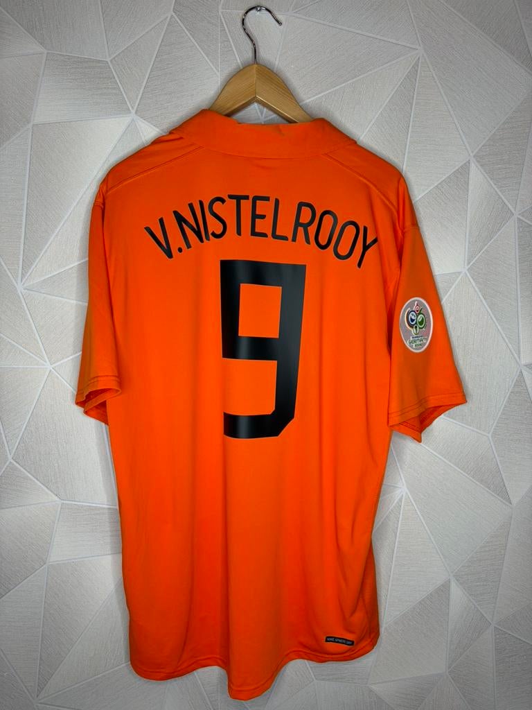Nederland Thuis 2006/2007 Van Nistelrooy, Maat XL, Ophalen of Verzenden, Zo goed als nieuw, Shirt