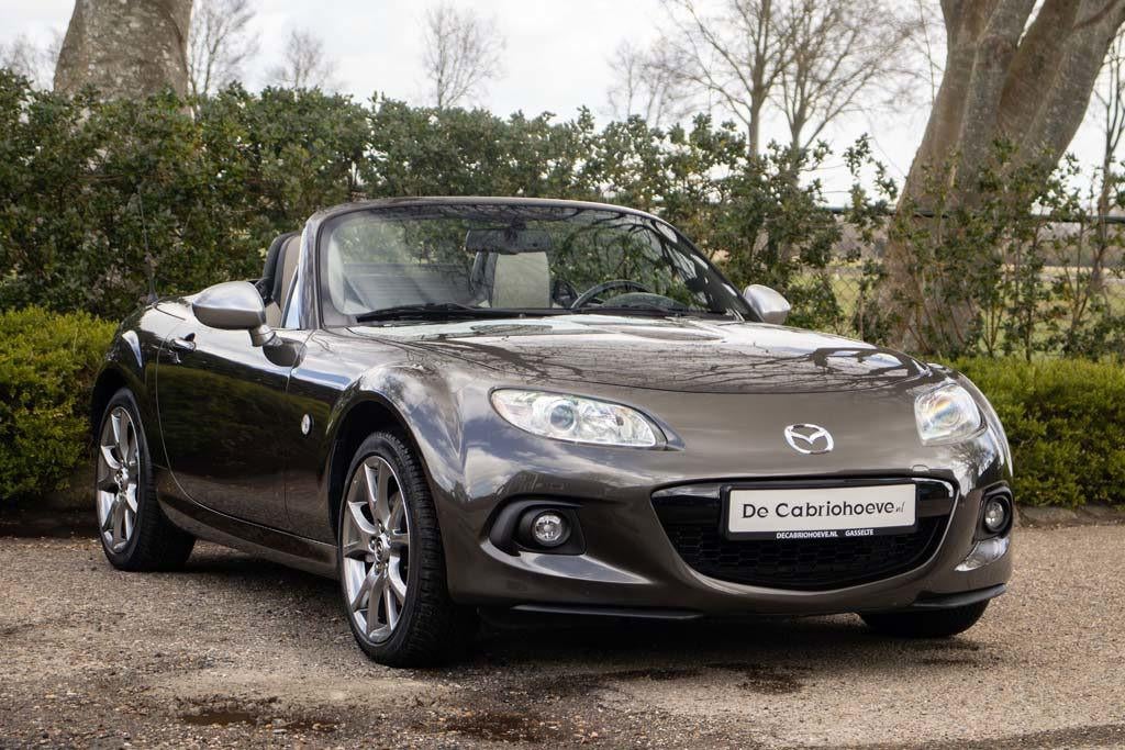 Mazda MX-5 Roadster Coupé NC 1.8l Titanium Flash Mica - Sen, Gebruikt, Beige, 4 cilinders, Bedrijf