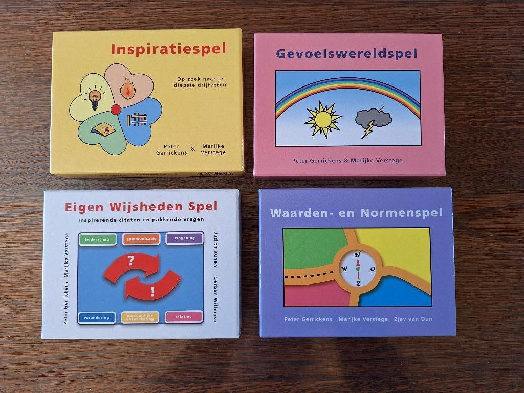 Peter Gerrickens 4 Spellen Waarden, Gevoel & Inspiratie, Ophalen of Verzenden, Gelezen, Spiritualiteit algemeen, Overige typen