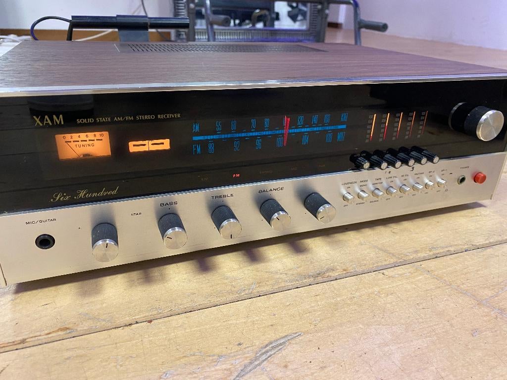 XAM Model 600 vintage 1970 receiver | EJ Korvette, Ophalen of Verzenden, Gebruikt, Overige merken