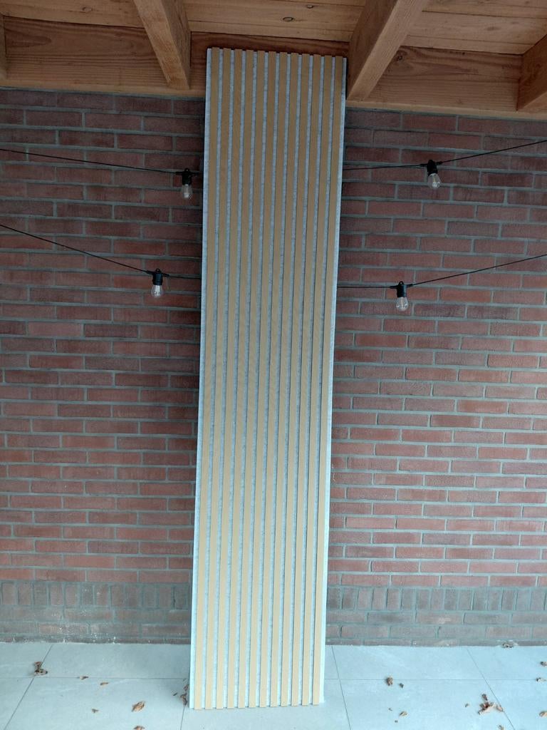 Akoestisch paneel eiken grijs vilt, Ophalen, Nieuw, Overige materialen, Minder dan 20 mm