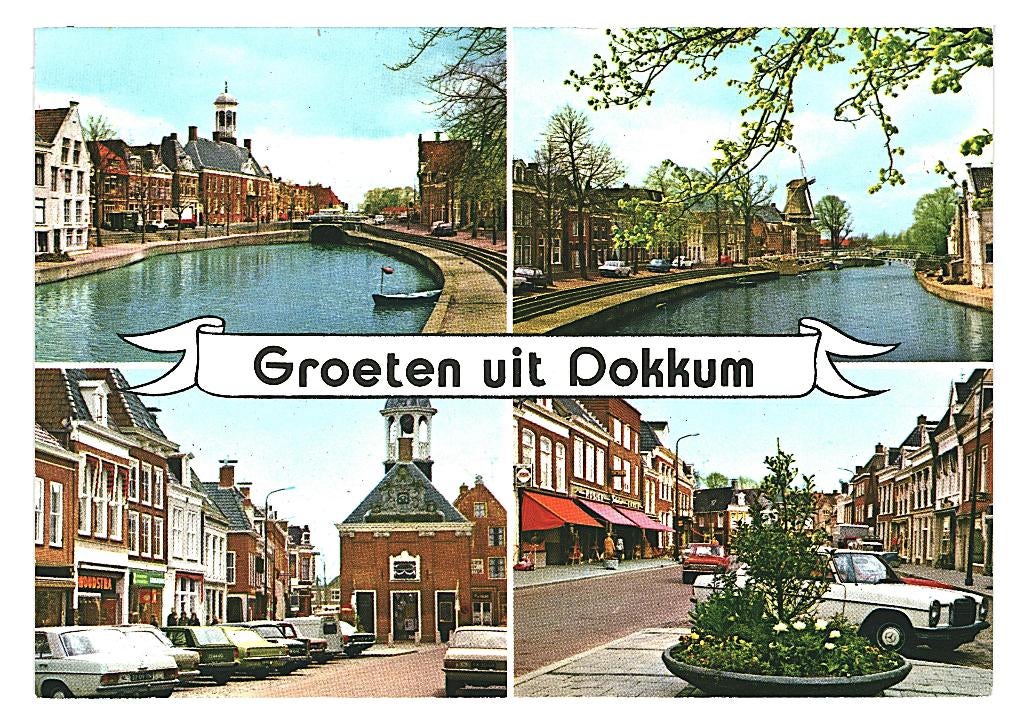 802194 Dokkum 482 Friesland Nette oude kaart Onbeschreven