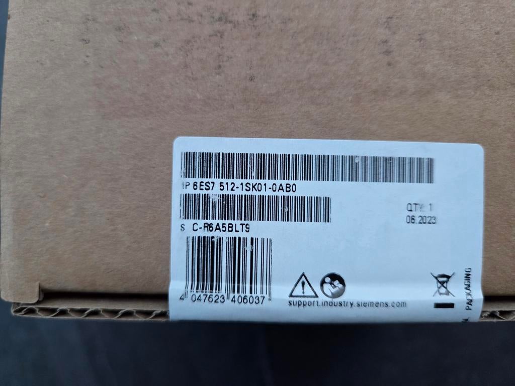 Siemens S7 PLC 1512SP F-1PN CPU, Ophalen of Verzenden, Nieuw