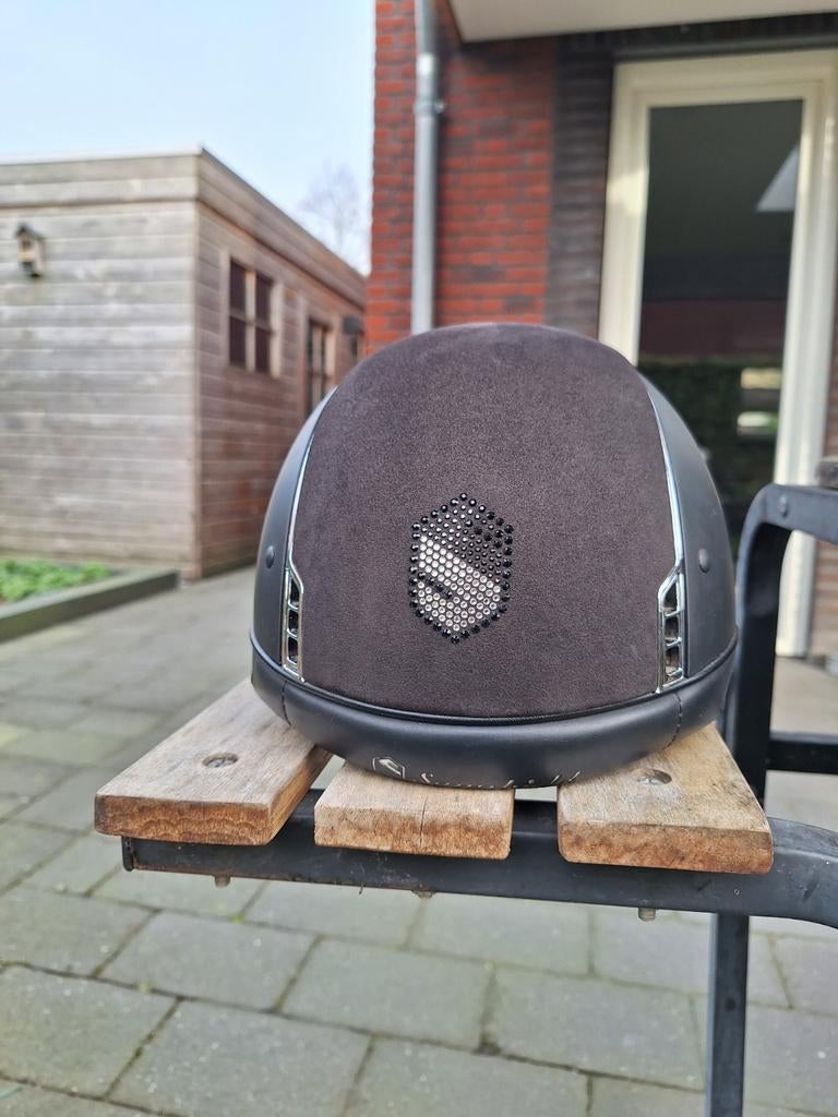 Cap van Samshield maat M /56, Dieren en Toebehoren, Paardrijkleding, Ophalen of Verzenden, Gebruikt, Dressuur, Cap
