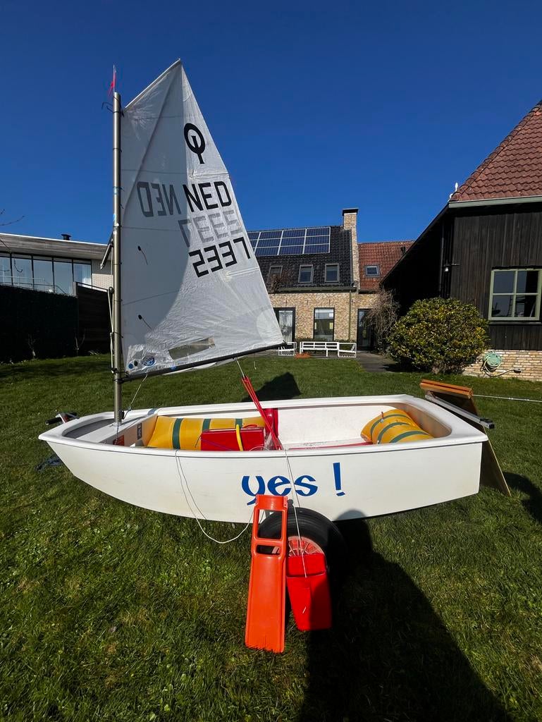 Wedstrijd Optimist, Watersport en Boten, Ophalen, Geen motor, Gebruikt, Optimist