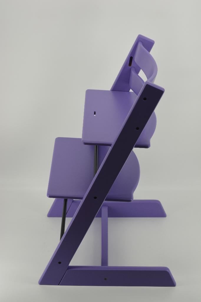 Stokke Tripp Trapp Lila Paars – Refurbished model, Verzenden, Zo goed als nieuw, Meegroeistoel, Gordel(s)